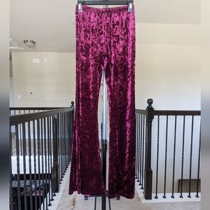 Altar'd State Velvet Bell-bottoms